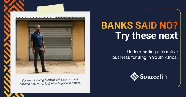 South African SMME owner exploring alternative business funding South Africa options