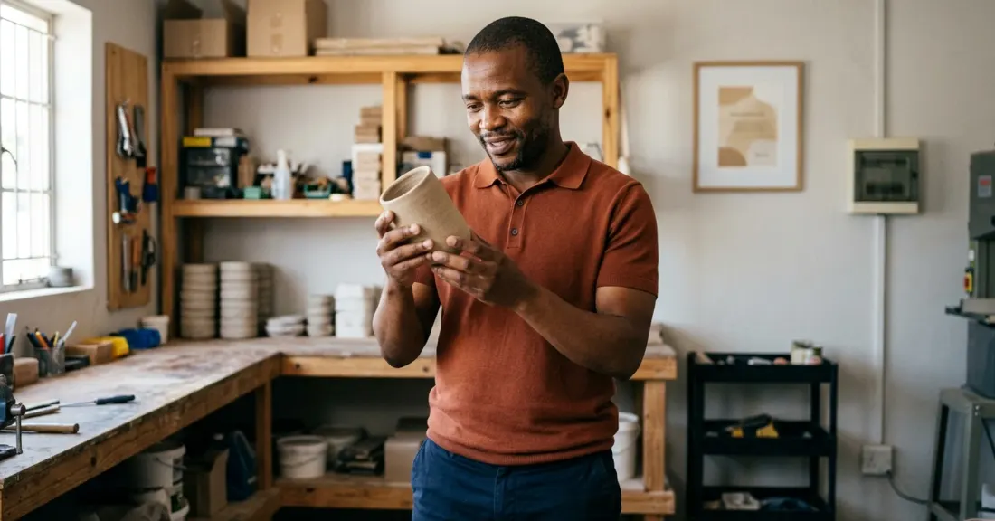 Choosing company name South Africa: SMME founder considering trademark protection for his brand