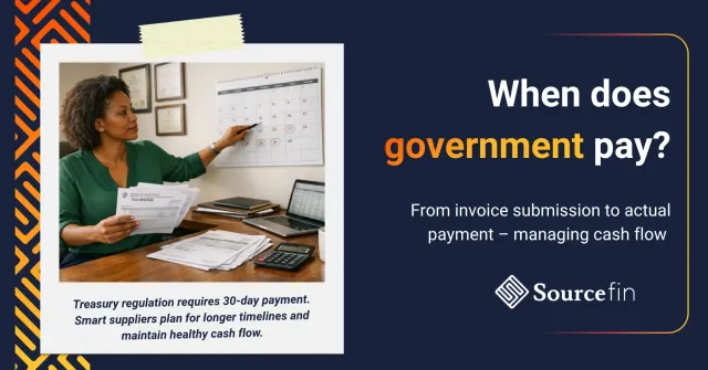 South African business owner reviewing government tender payment terms and invoice timeline at office desk