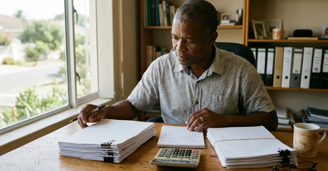 Invoice discounting vs trade finance in practice: SA SMME owner comparing the two product options side by side