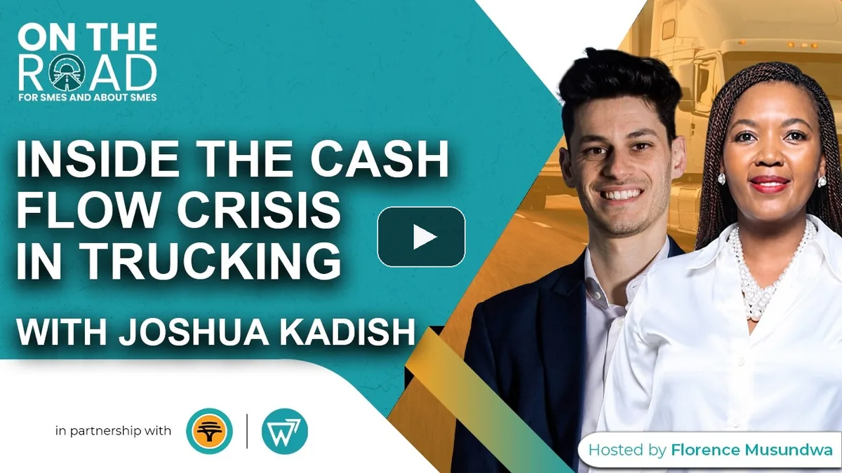 Joshua Kadish and Florence Musundwa on the On the Road podcast episode about the cash flow crisis in trucking
