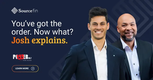 Sourcefin CEO Josh Kadish on POWER 98.7 discussing purchase order financing