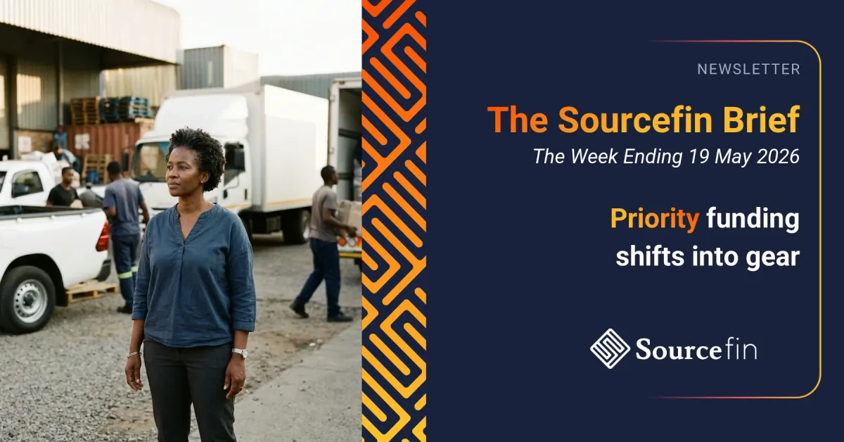 The Sourcefin Brief newsletter feature image – week ending 19 May 2026