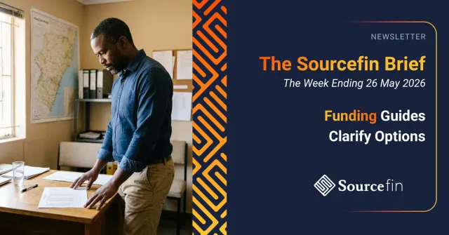 The Sourcefin Brief newsletter feature image – week ending 26 May 2026