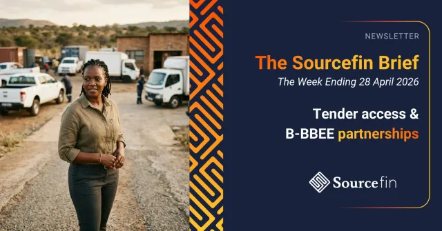 The Sourcefin Brief newsletter feature image – week ending 28 April 2026