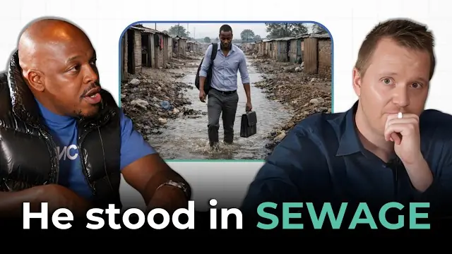 He saw a community covered in sewage - then built a R350mn solution