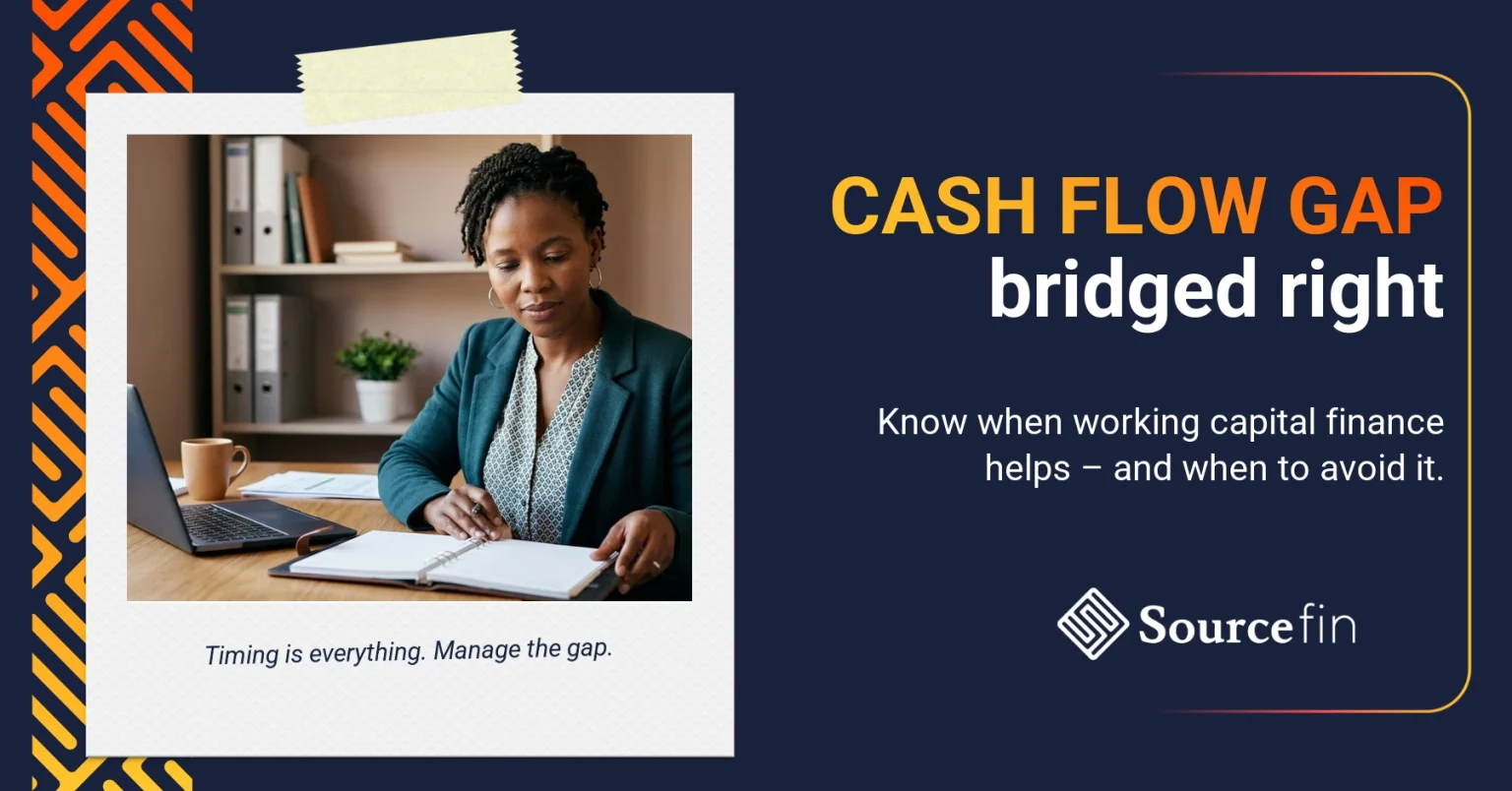South African SMME owner managing working capital finance South Africa cash flow