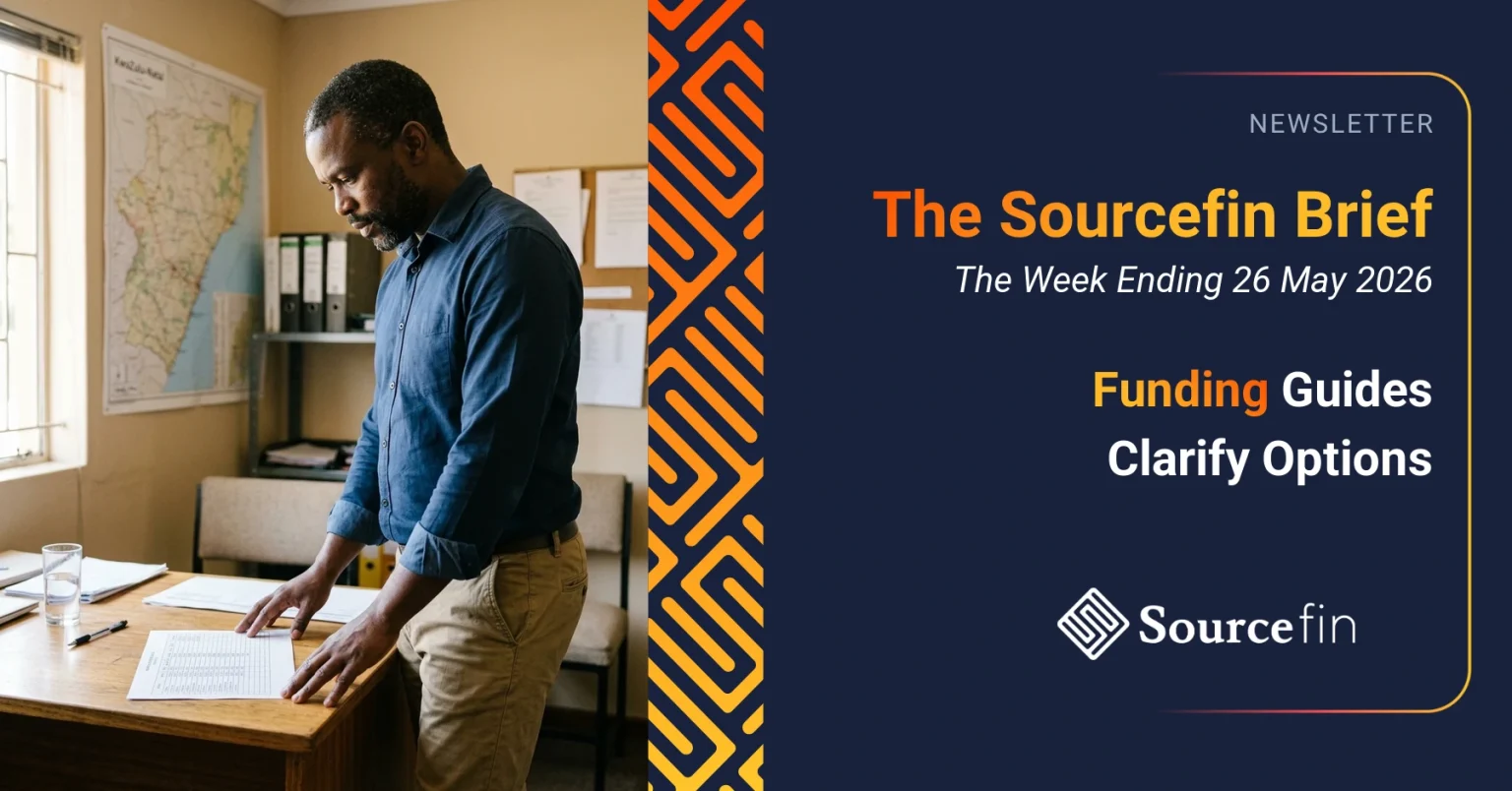 The Sourcefin Brief newsletter feature image — week ending 26 May 2026